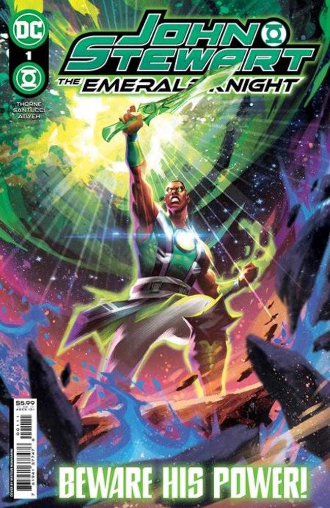 John Stewart The Emerald Knight #1 (One Shot) Cover A Mateus Manhanini | L.A. Mood Comics and Games