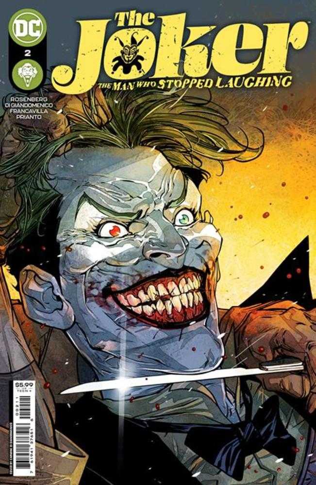 Joker The Man Who Stopped Laughing #2 Cover A Carmine Di Giandomenico | L.A. Mood Comics and Games