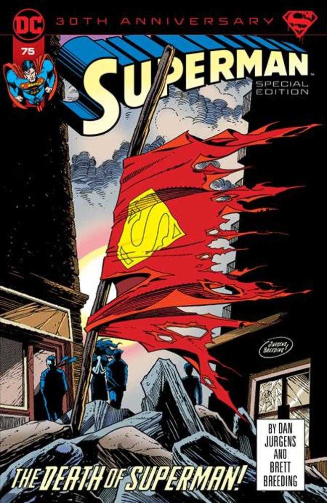 Superman #75 Special Edition Cover A Dan Jurgens Gatefold Cover | L.A. Mood Comics and Games