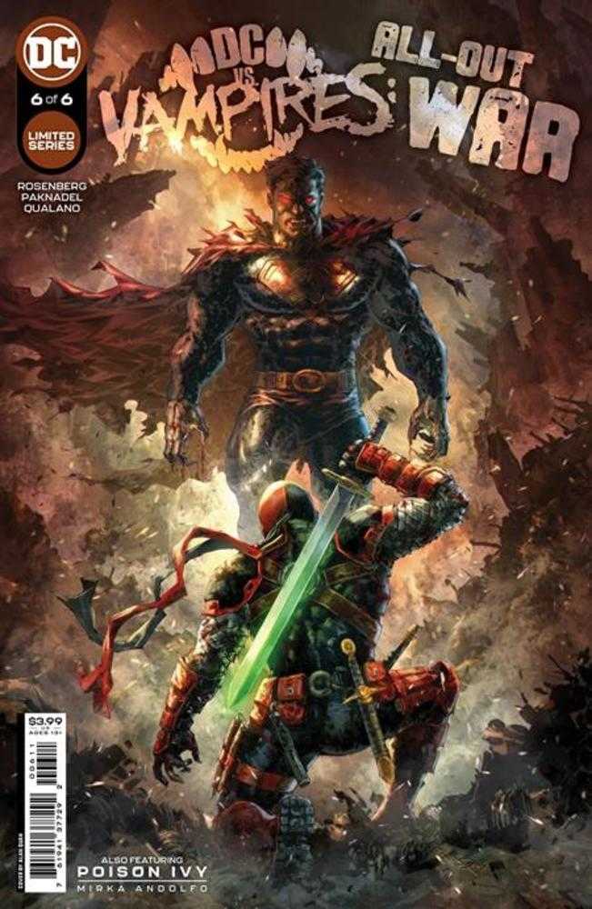 DC vs Vampires All-Out War #6 (Of 6) Cover A Alan Quah | L.A. Mood Comics and Games