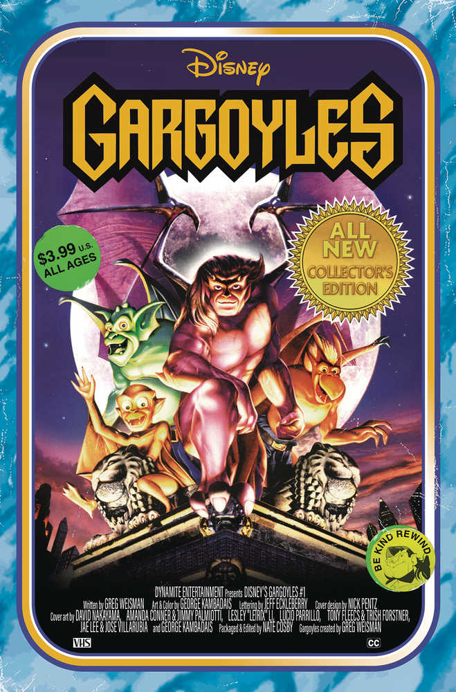 Gargoyles #1 Cover K 20 Copy Variant Edition Video Packaging | L.A. Mood Comics and Games