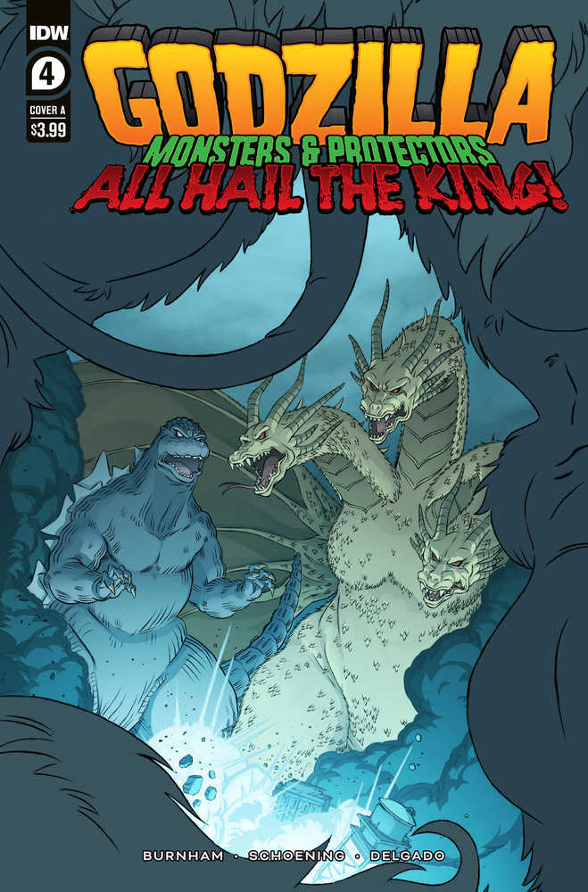 Godzilla Monsters & Protectors All Hail King #4 Cover A | L.A. Mood Comics and Games