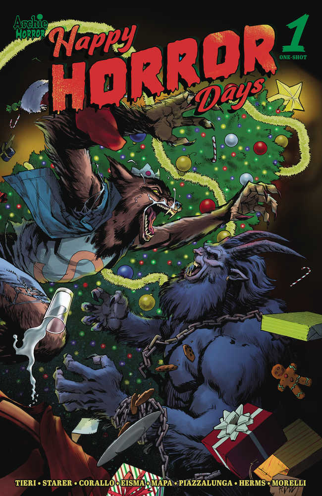 Happy Horrordays One Shot Cover A Gorham | L.A. Mood Comics and Games