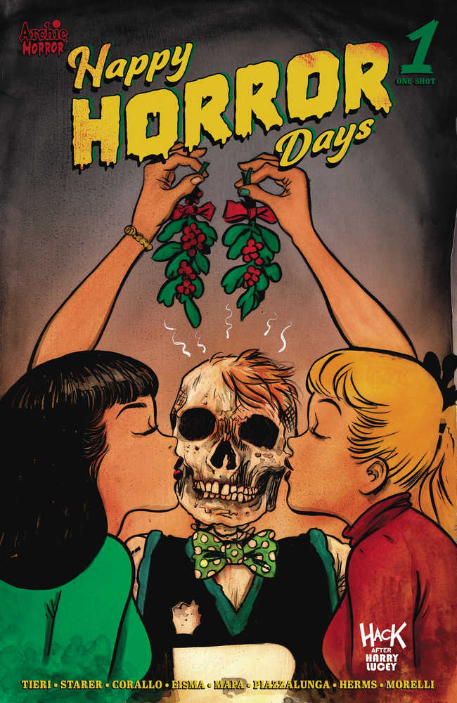 Happy Horrordays One Shot Cover B Hack | L.A. Mood Comics and Games