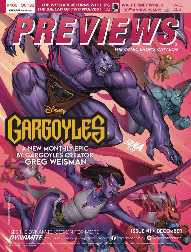 Previews #411 December 2022 | L.A. Mood Comics and Games