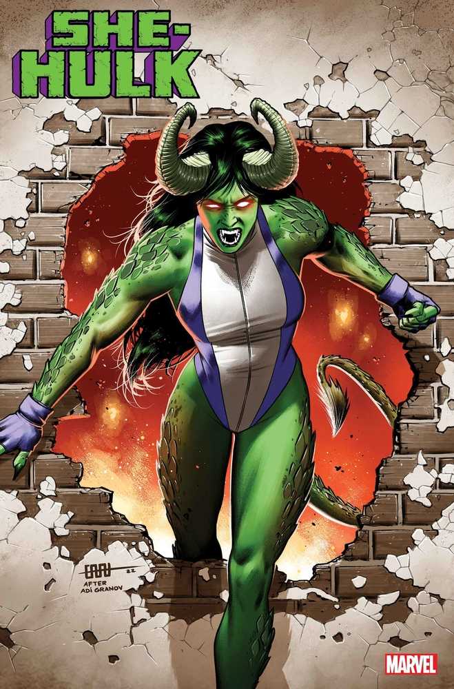 She-Hulk #9 Cafu Demonized Variant | L.A. Mood Comics and Games