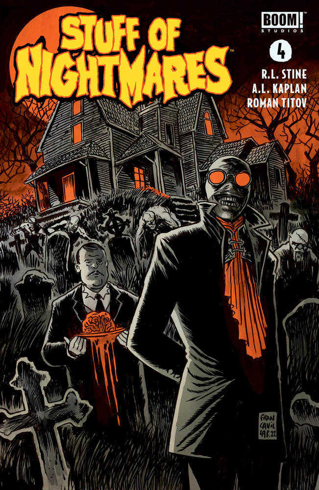 Stuff Of Nightmares #4 (Of 4) Cover A Francavilla | L.A. Mood Comics and Games