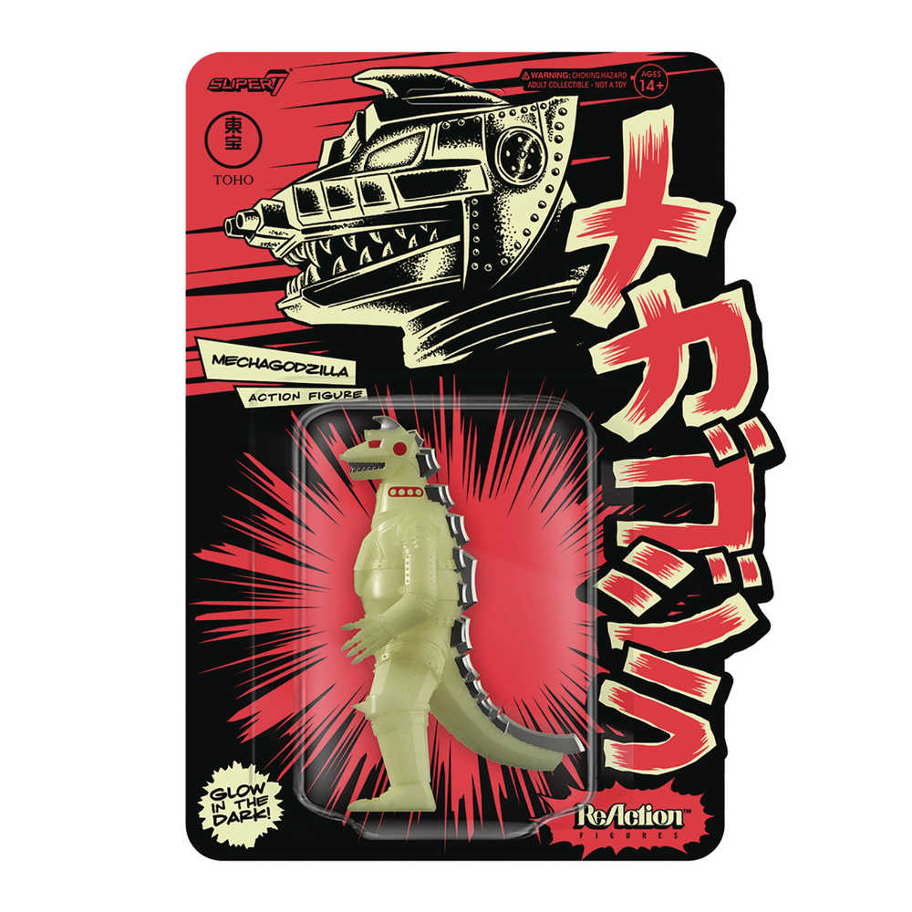 Toho Godzilla Mechagodzilla Glow Con Excl Reaction Figure | L.A. Mood Comics and Games