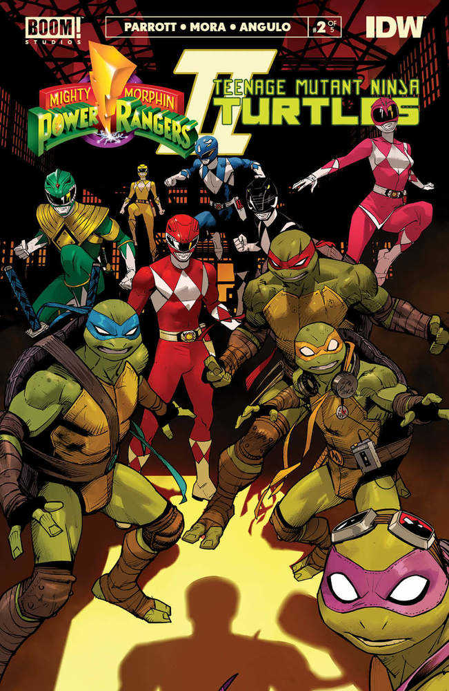 Mmpr Teenage Mutant Ninja Turtles II #2 (Of 5) Cover A Mora | L.A. Mood Comics and Games