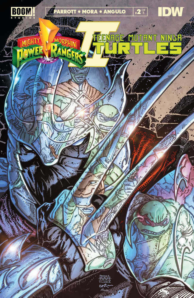 Mmpr Teenage Mutant Ninja Turtles II #2 (Of 5) Cover B Eastman & Williams II | L.A. Mood Comics and Games