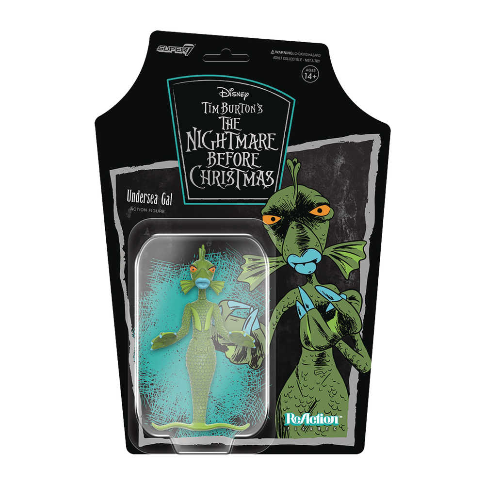 Nightmare Before Christmas W2 Undersea Gal Reaction Figure (Net | L.A. Mood Comics and Games