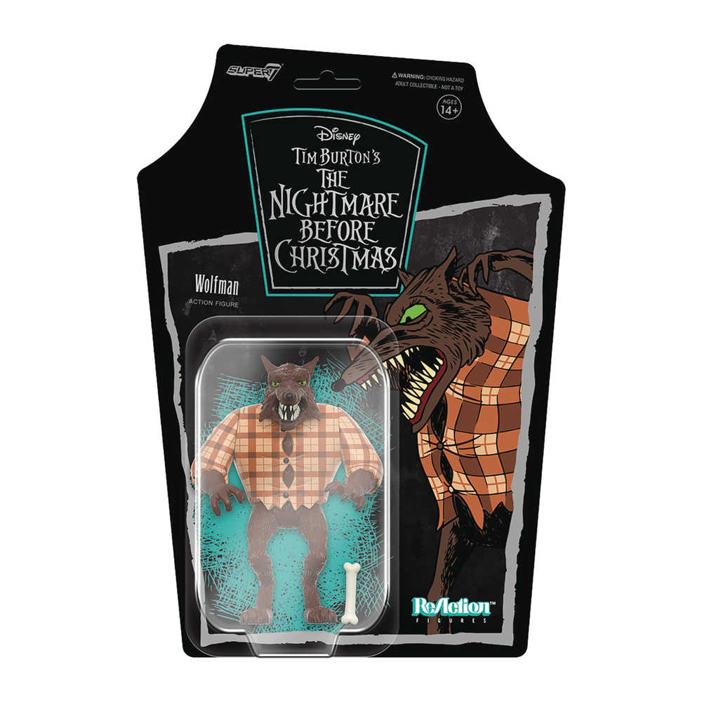 Nightmare Before Christmas W2 Wolfman Reaction Figure | L.A. Mood Comics and Games