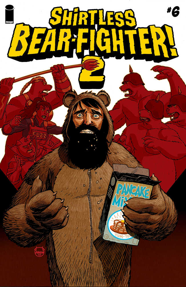 Shirtless Bear-Fighter 2 #6 (Of 7) Cover A Johnson | L.A. Mood Comics and Games