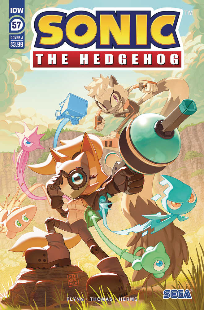 Sonic The Hedgehog #57 Cover A Kim | L.A. Mood Comics and Games