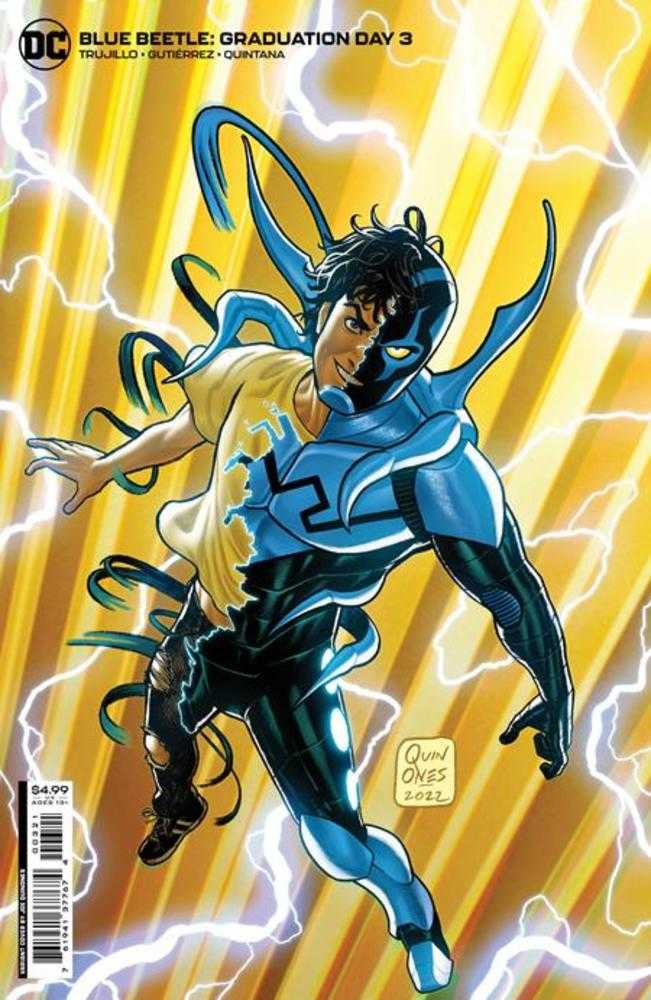 Blue Beetle Graduation Day #3 (Of 6) Cover B Joe Quinones Card Stock Variant | L.A. Mood Comics and Games