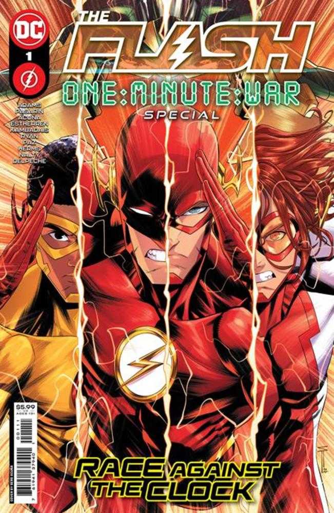 Flash One-Minute War Special #1 (One Shot) Cover A Serg Acuna | L.A. Mood Comics and Games