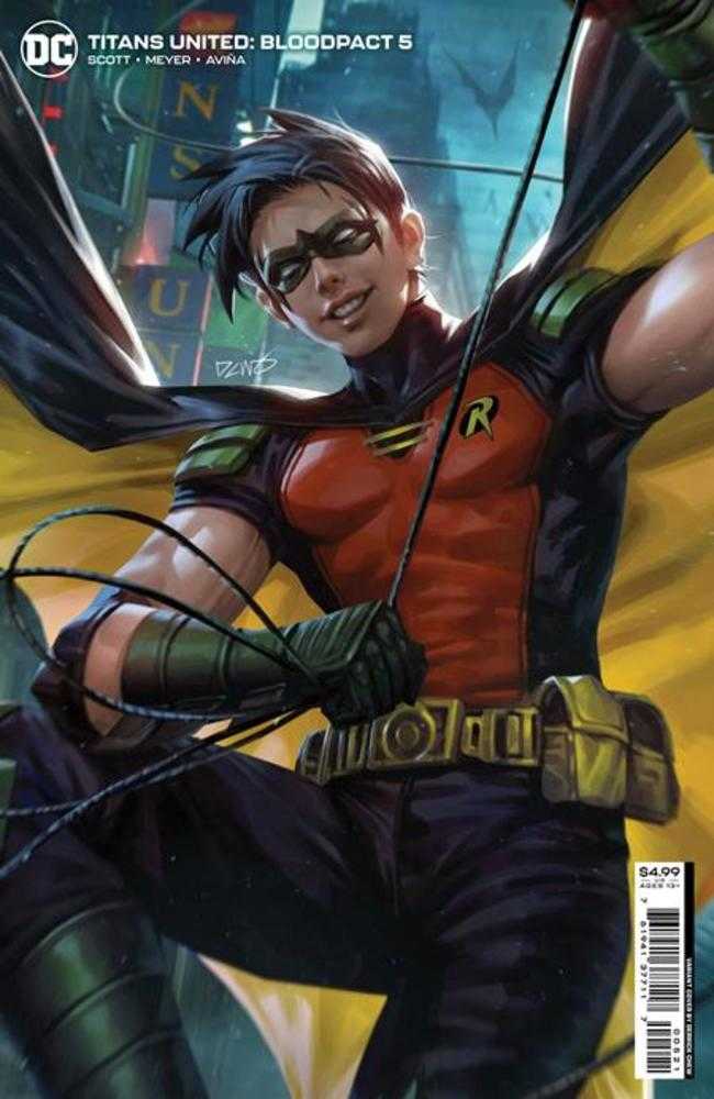 Titans United Bloodpact #5 (Of 6) Cover B Derrick Chew Card Stock Variant | L.A. Mood Comics and Games