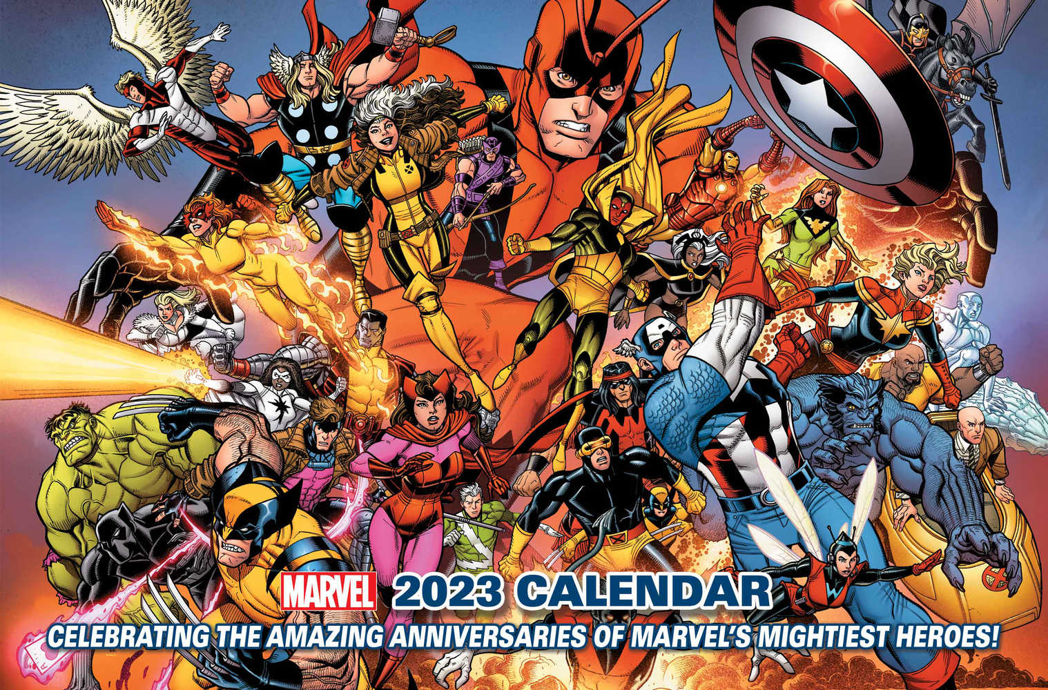 Marvel 2023 Calendar (Bundles Of 20) | L.A. Mood Comics and Games
