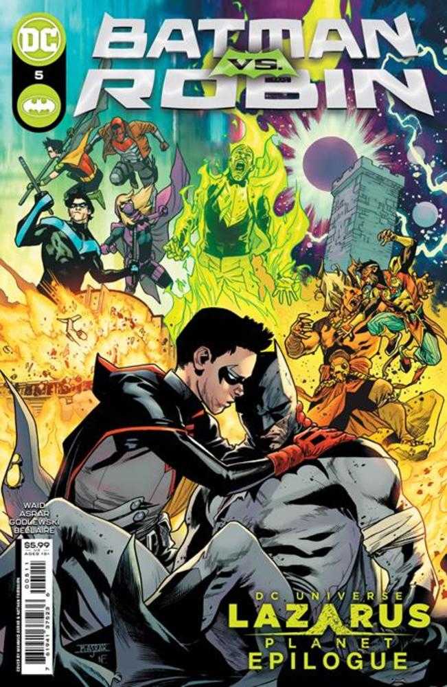 Batman vs Robin #5 (Of 5) Cover A Mahmud Asrar (Lazarus Planet) | L.A. Mood Comics and Games
