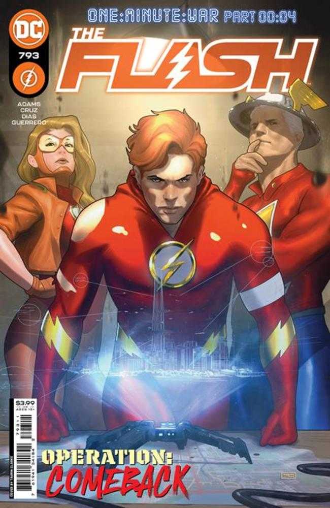 Flash #793 Cover A Taurin Clarke (One-Minute War) | L.A. Mood Comics and Games
