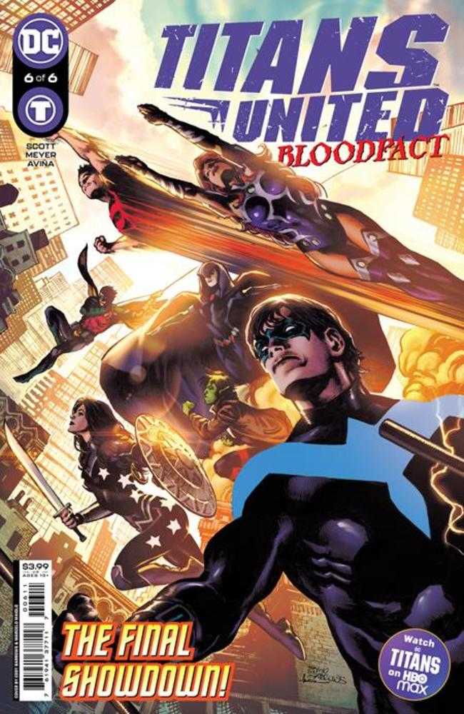 Titans United Bloodpact #6 (Of 6) Cover A Eddy Barrows | L.A. Mood Comics and Games