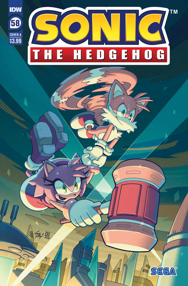 Sonic The Hedgehog #58 Cover A Yardley | L.A. Mood Comics and Games