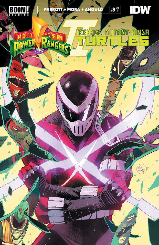 Mmpr Teenage Mutant Ninja Turtles II #3 (Of 5) Cover A Mora | L.A. Mood Comics and Games