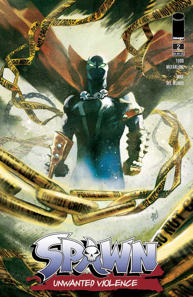 Spawn Unwanted Violence #2 (Of 2) Cover A Del Mundo | L.A. Mood Comics and Games