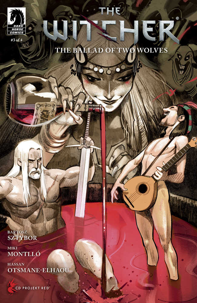 Witcher The Ballad Of Two Wolves #3 (Of 4) Cover A Montllo | L.A. Mood Comics and Games