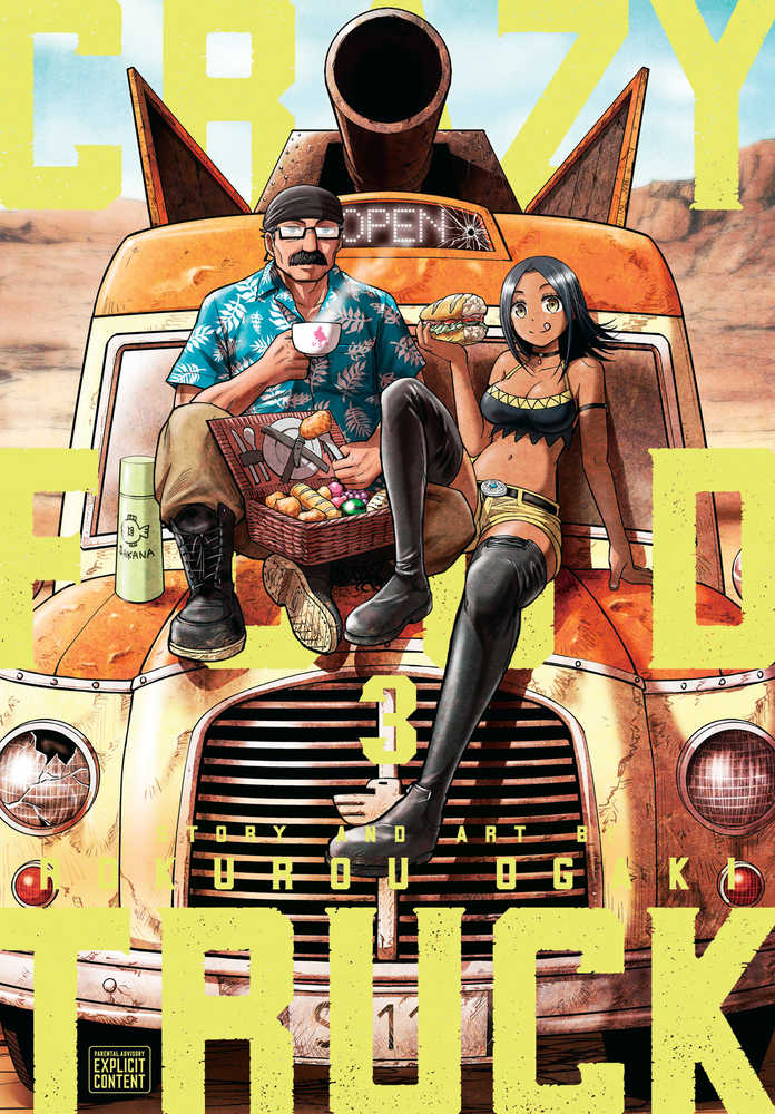 Crazy Food Truck Graphic Novel Volume 03 (Mature) | L.A. Mood Comics and Games