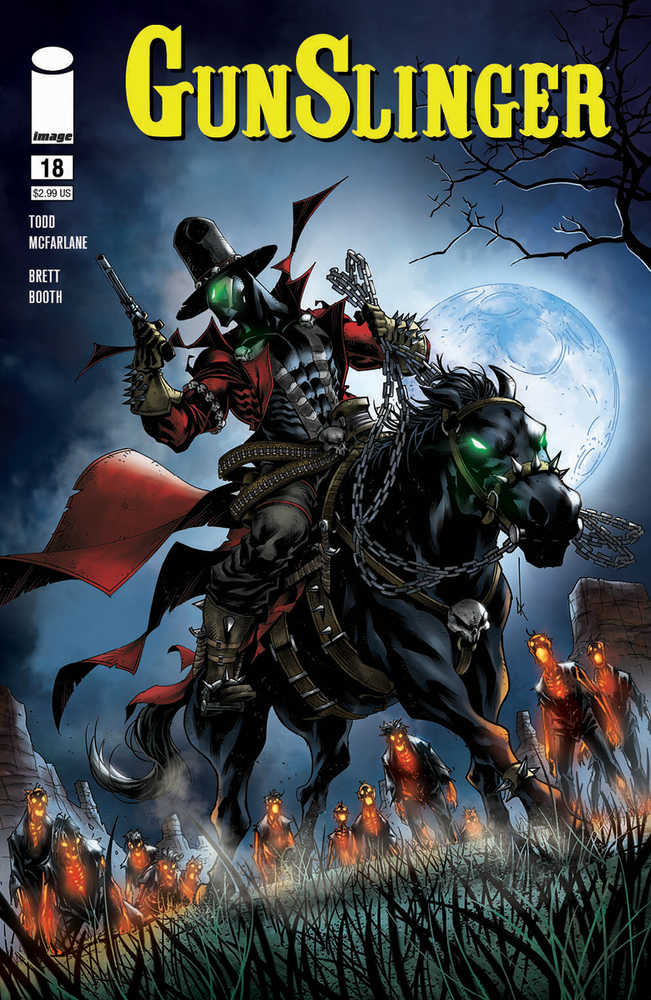 Gunslinger Spawn #18 Cover B Keane | L.A. Mood Comics and Games