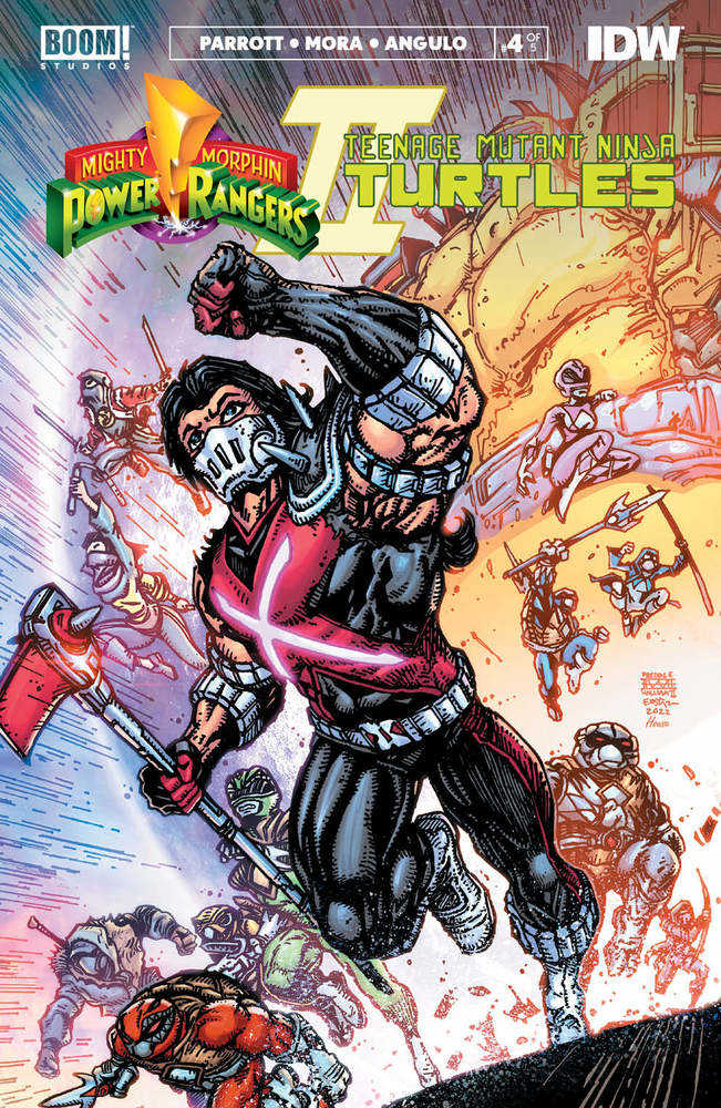 Mmpr Teenage Mutant Ninja Turtles II #4 (Of 5) Cover B Eastman & Williams II | L.A. Mood Comics and Games