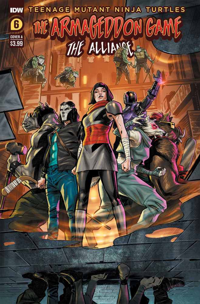 Teenage Mutant Ninja Turtles Armageddon Game Alliance #6 Cover A Mercado | L.A. Mood Comics and Games