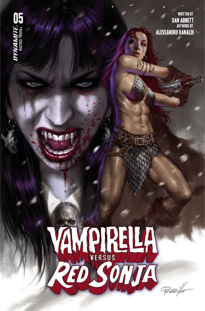 Vampirella vs Red Sonja #5 Cover A Parrillo | L.A. Mood Comics and Games