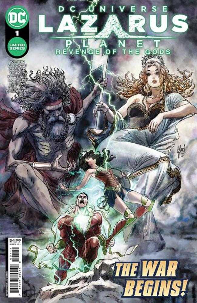 Lazarus Planet Revenge Of The Gods #1 (Of 4) Cover A Guillem March | L.A. Mood Comics and Games