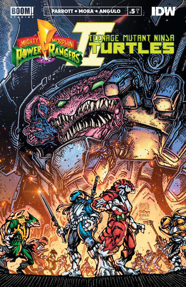 Mmpr Teenage Mutant Ninja Turtles II #5 (Of 5) Cover B Eastman & Williams II | L.A. Mood Comics and Games