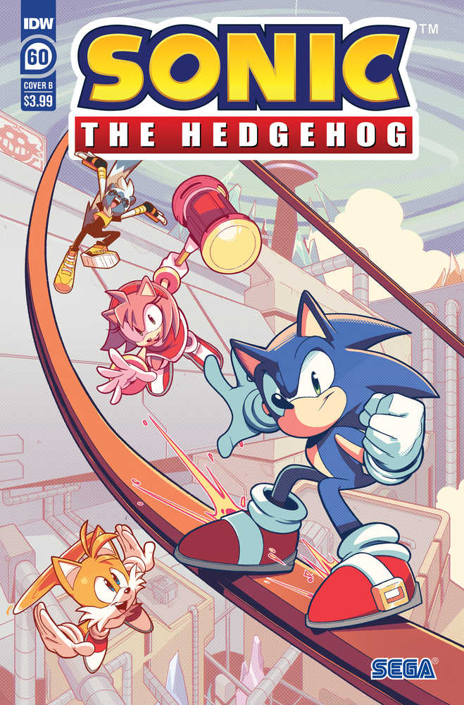 Sonic The Hedgehog #60 Cover B Curry | L.A. Mood Comics and Games