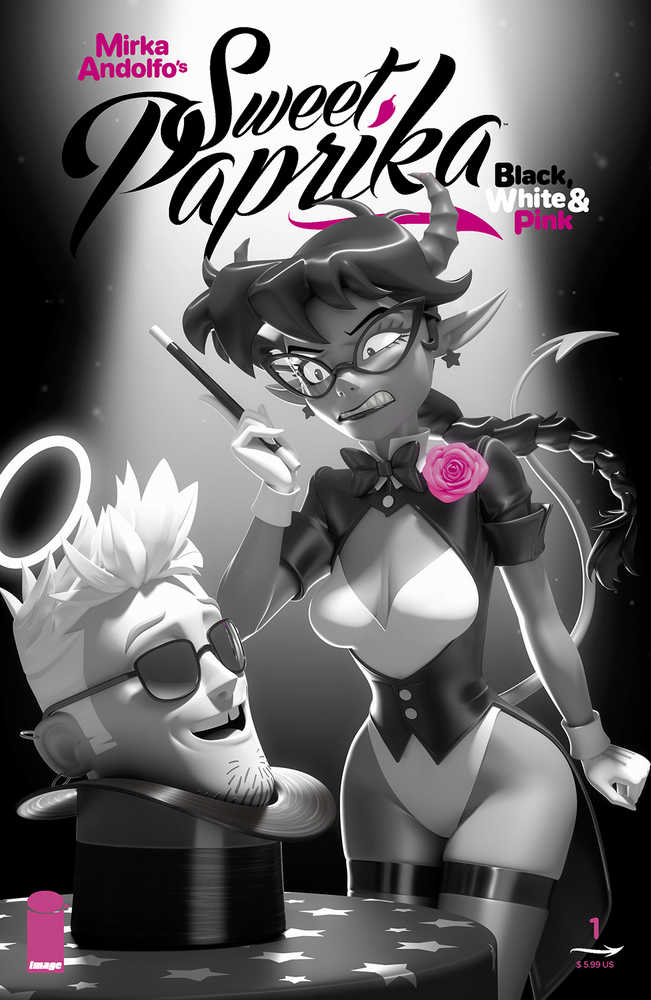 Sweet Paprika Black White & Pink (One Shot) Cover F (Mature) | L.A. Mood Comics and Games