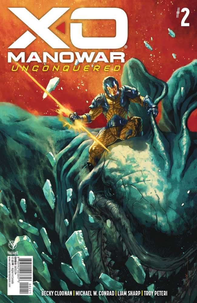 X-O Manowar Unconquered #2 Cover B Secher (Mature) | L.A. Mood Comics and Games