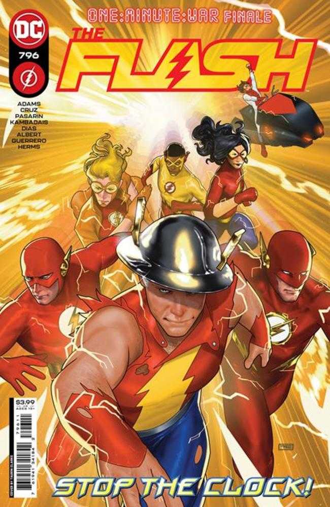 Flash #796 Cover A Taurin Clarke (One-Minute War) | L.A. Mood Comics and Games