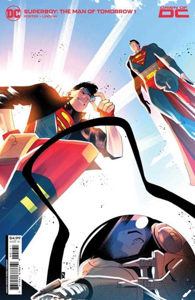 Superboy The Man Of Tomorrow #1 (Of 6) Cover C George Kambadais Superman Card Stock Variant | L.A. Mood Comics and Games