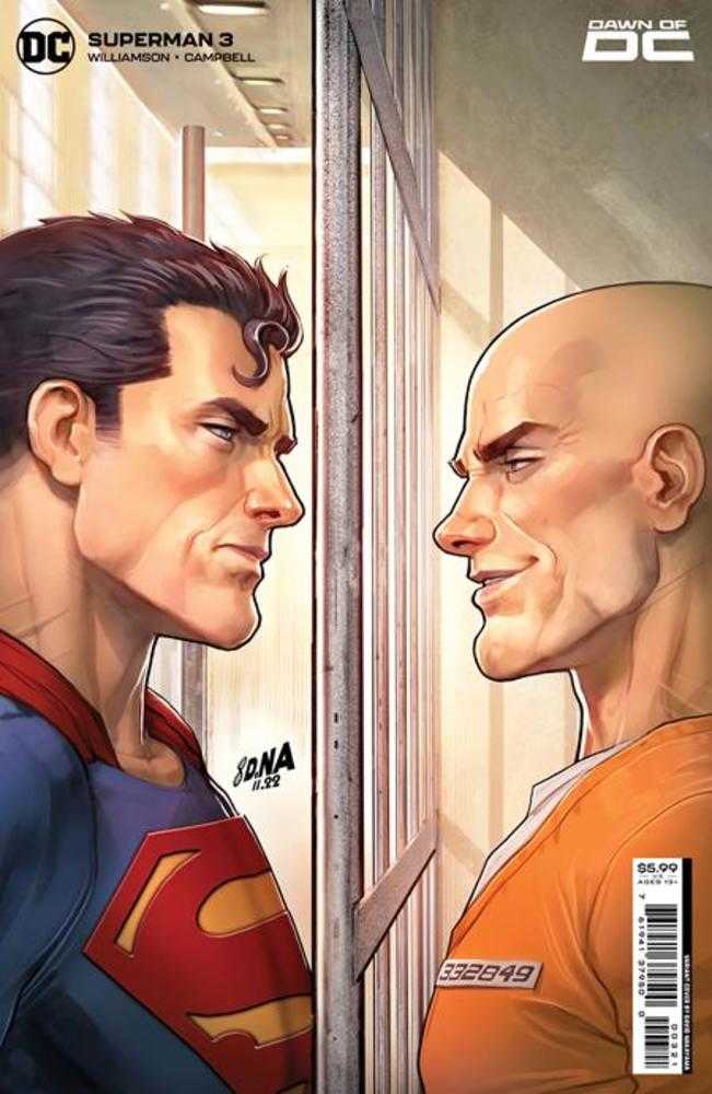 Superman #3 Cover B David Nakayama Card Stock Variant | L.A. Mood Comics and Games