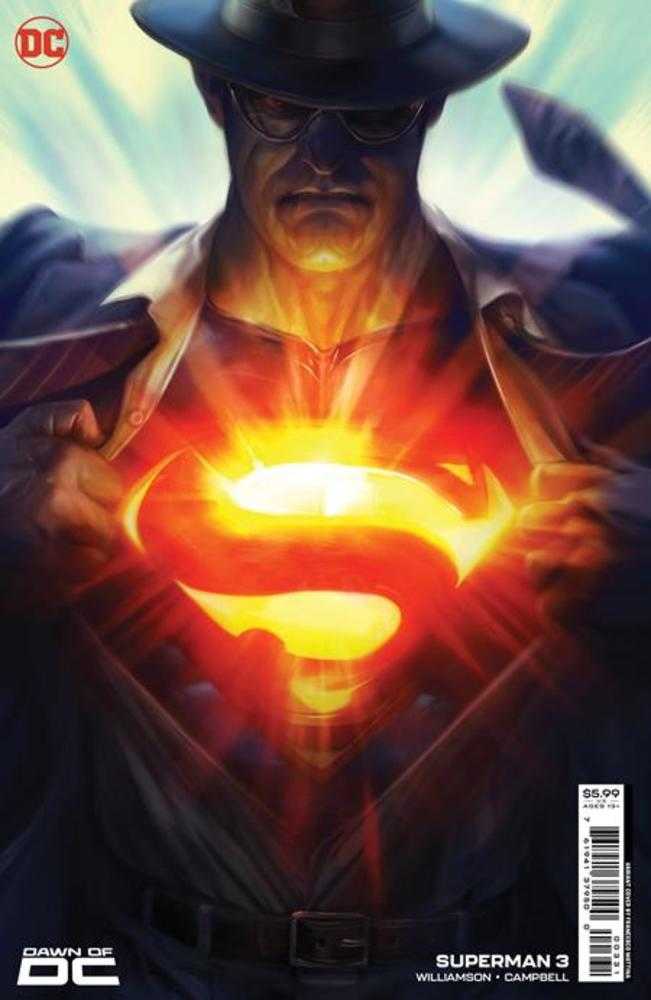 Superman #3 Cover C Francesco Mattina Card Stock Variant | L.A. Mood Comics and Games