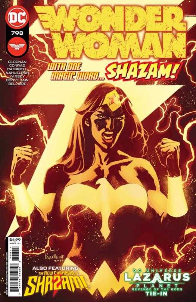 Wonder Woman #798 Cover A Yanick Paquette (Revenge Of The Gods) | L.A. Mood Comics and Games