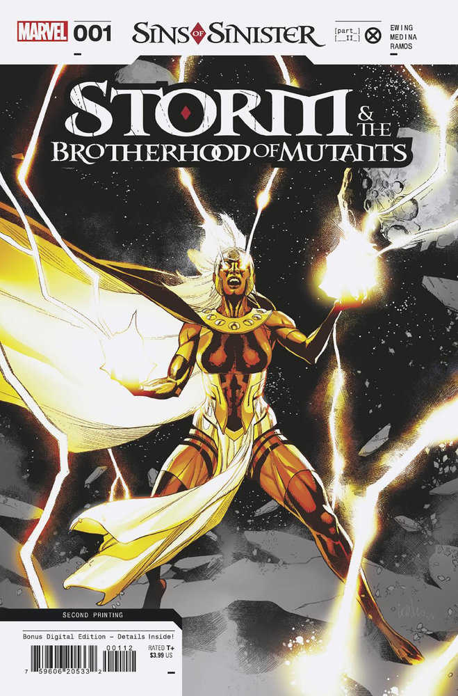 Storm & The Brotherhood Of Mutants 1 Leinil Yu 2nd Print Variant [Sin] | L.A. Mood Comics and Games