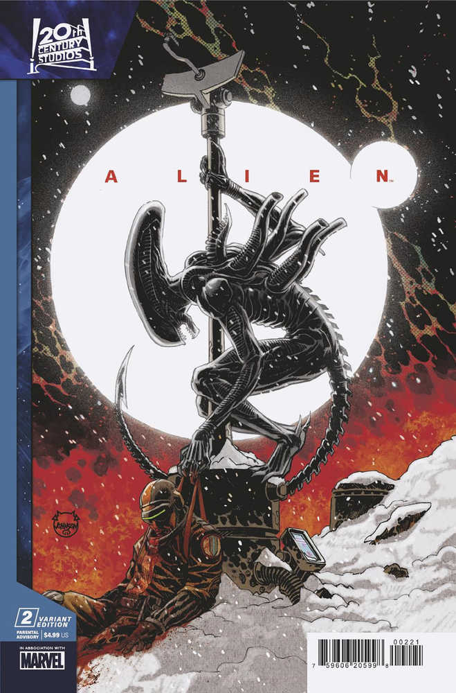 Alien #2 Dave Johsnon Variant | L.A. Mood Comics and Games