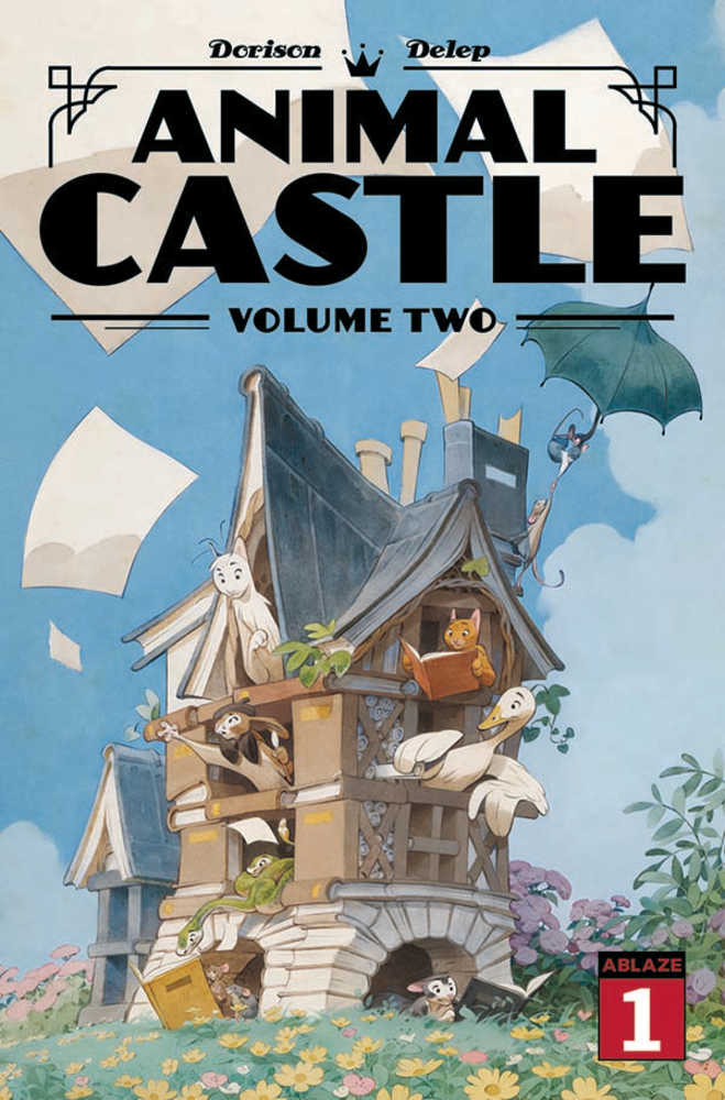 Animal Castle Volume 2 #1 Cover B Delep Animal Library (Mature) | L.A. Mood Comics and Games