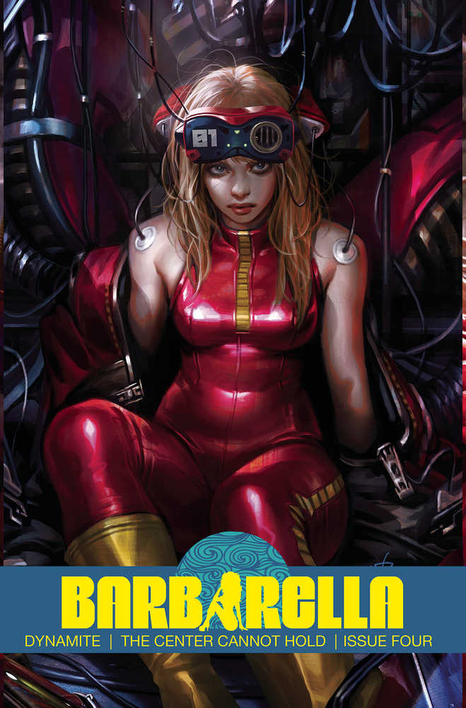 Barbarella The Center Cannot Hold #4 Cover A Chew | L.A. Mood Comics and Games