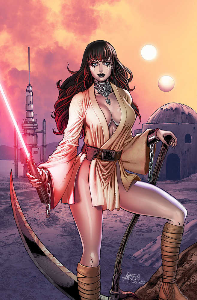 Grimm Fairy Tales Pres 2023 May 4TH Cosplay Pinup Spec Cover A Reyes | L.A. Mood Comics and Games