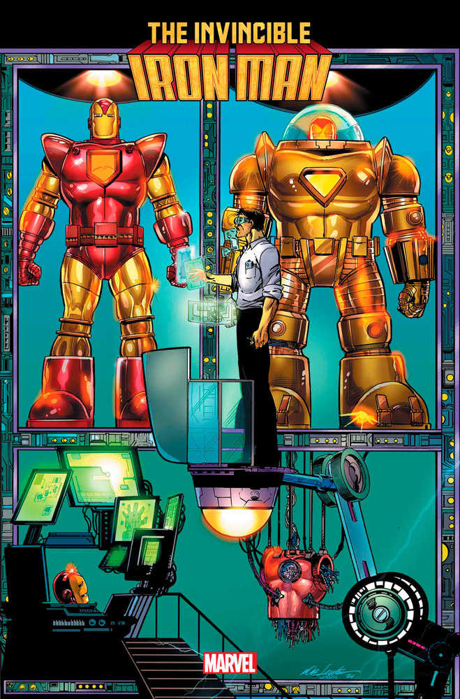 Invincible Iron Man 6 Bob Layton Connecting Variant | L.A. Mood Comics and Games